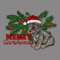 Merry Christmas French Bulldog Vintage Tee | Teevron