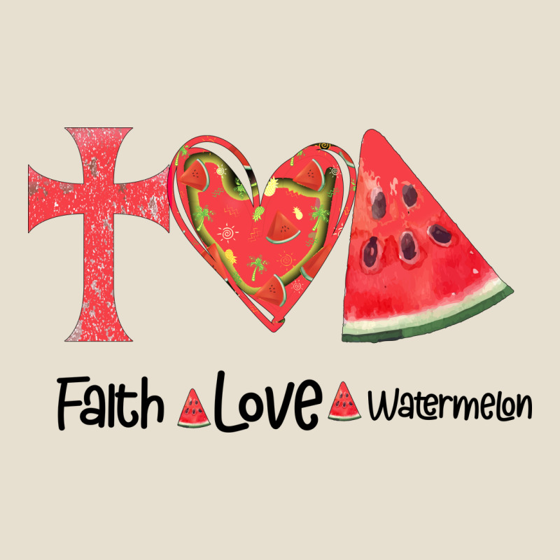 Faith Love Watermelon Urban Heavy Tee by Bettercallsaul | Teevron