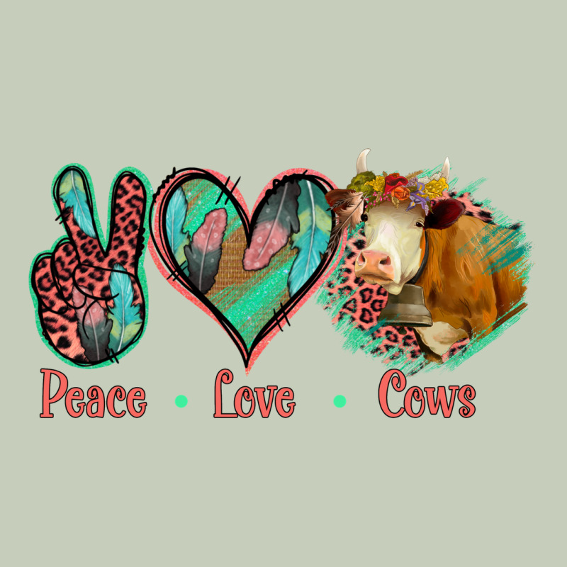 Peace Love Cows Classic Tee by Bettercallsaul | Teevron