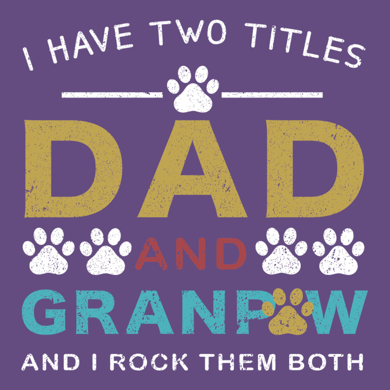 I Have Two Titles Dad And Grandpa Vintage Hoodie by Bettercallsaul | Teevron