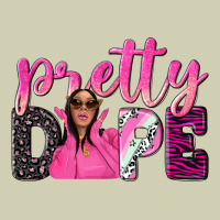 Pretty Dope Afro Woman Heavy Core Tee | Teevron