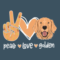 Peace Love Golden Urban Heavy Tee | Teevron