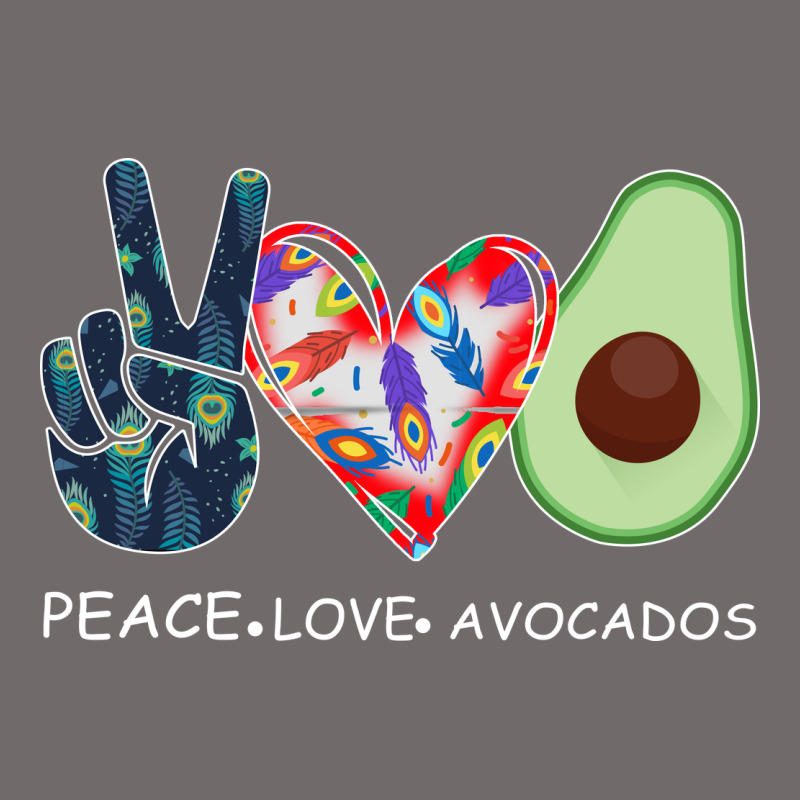 Peace Love Avocados Urban Heavy Tee by Bettercallsaul | Teevron