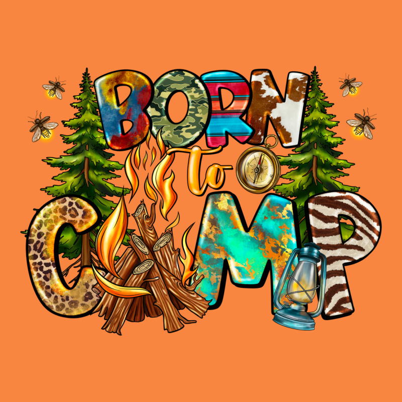 Born To Camp Premium Sweatshirt by CowhideDigitalArt | Teevron