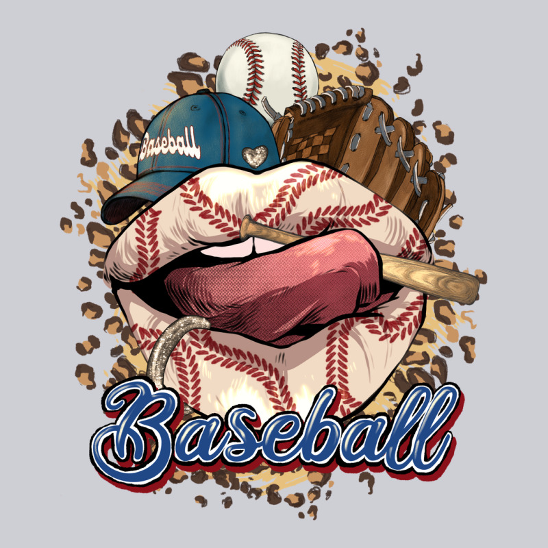 Baseball Lips Heavyweight Sweatshirt by HowdyJamesFarm | Teevron