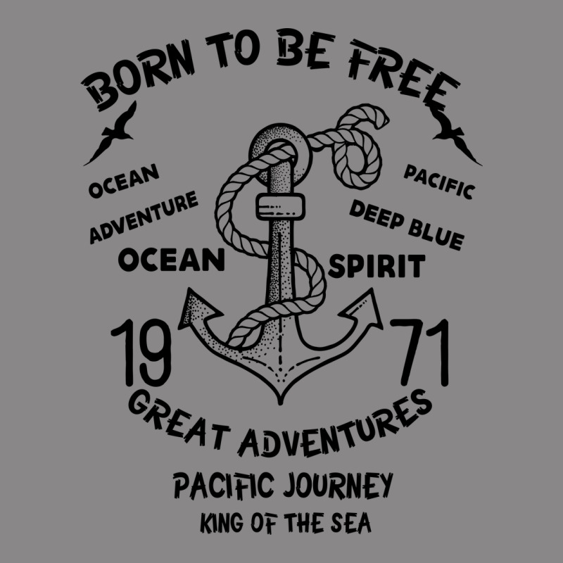 Born To Be Free Sea Vintage Tee by Bettercallsaul | Teevron