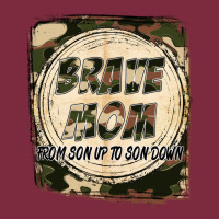 Brave Mom From Son Up To Son Down Mother's Day Premium Hoodie | Teevron