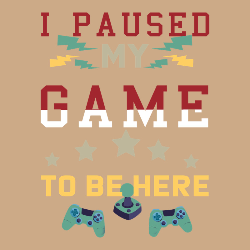 I Paused My Game To Be Here Vintage Hoodie by Bettercallsaul | Teevron