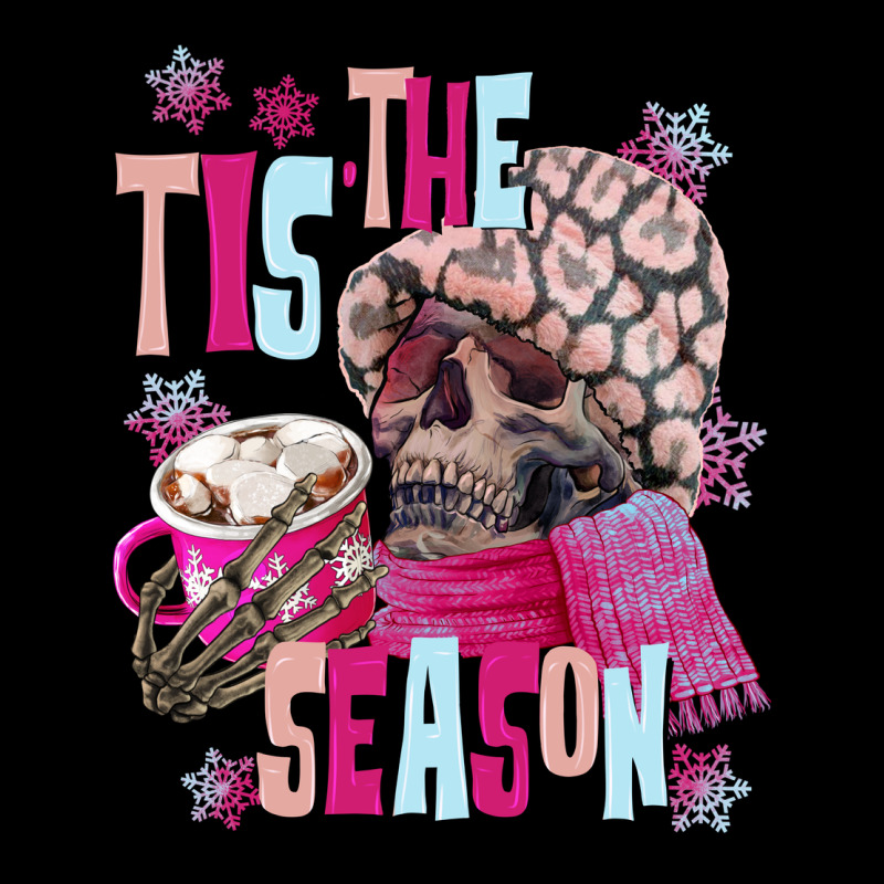 Tis The Season Winter Skull Heavy Core Tee by NancyCooperArtShop | Teevron