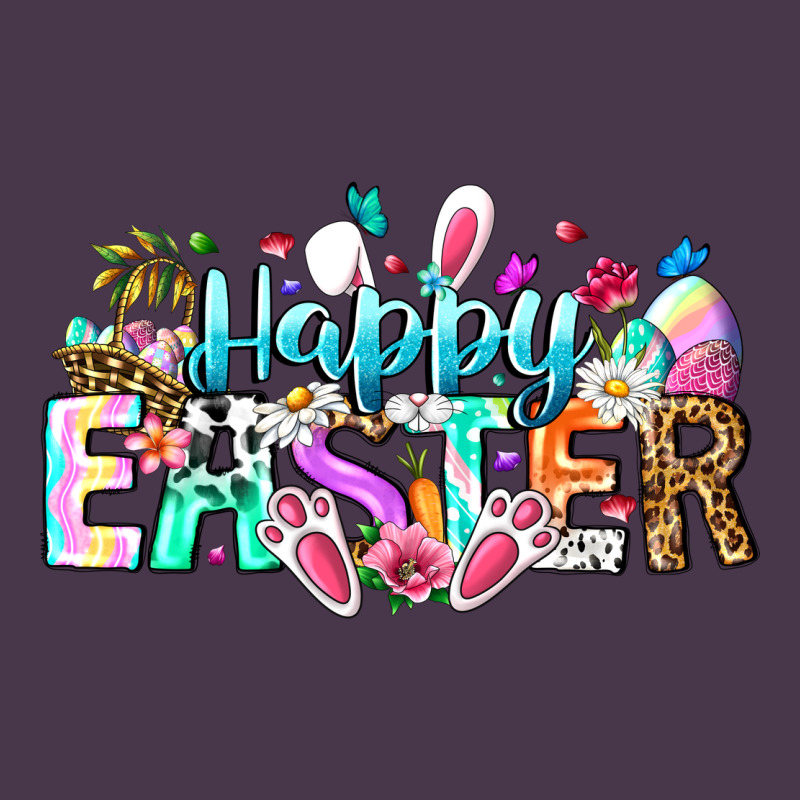 Happy Easter Bunny Heavyweight Hoodie by CowhideDigitalArt | Teevron