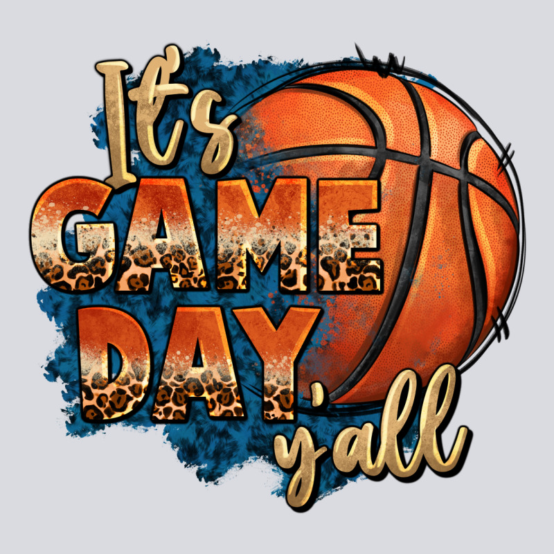 It's Game Day Y'all Basketball Zipper Hoodie by FaDigitalArtStudio | Teevron