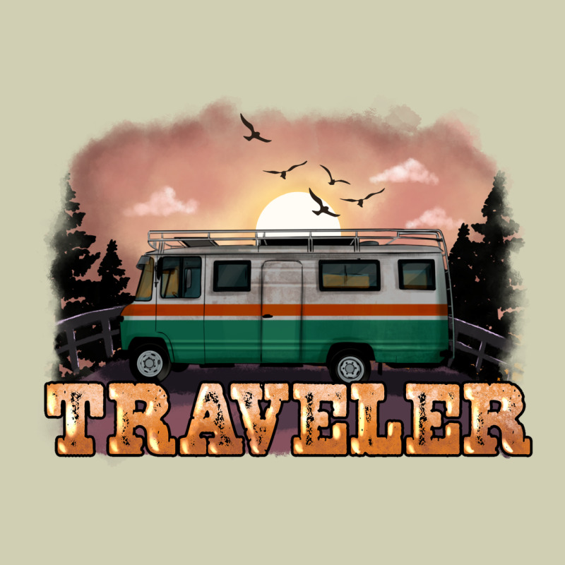 Traveler Heavy Core Tee by NancyCooperArtShop | Teevron