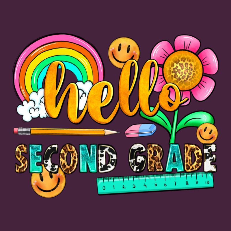 Hello Second Grade Premium Tee by NancyCooperArtShop | Teevron