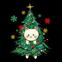 Christmas Tree Cat Premium Tee | Teevron