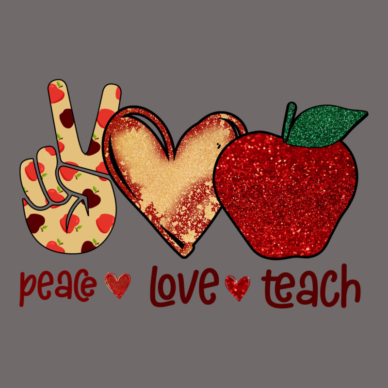 Peace Love Teach Urban Heavy Tee by Bettercallsaul | Teevron