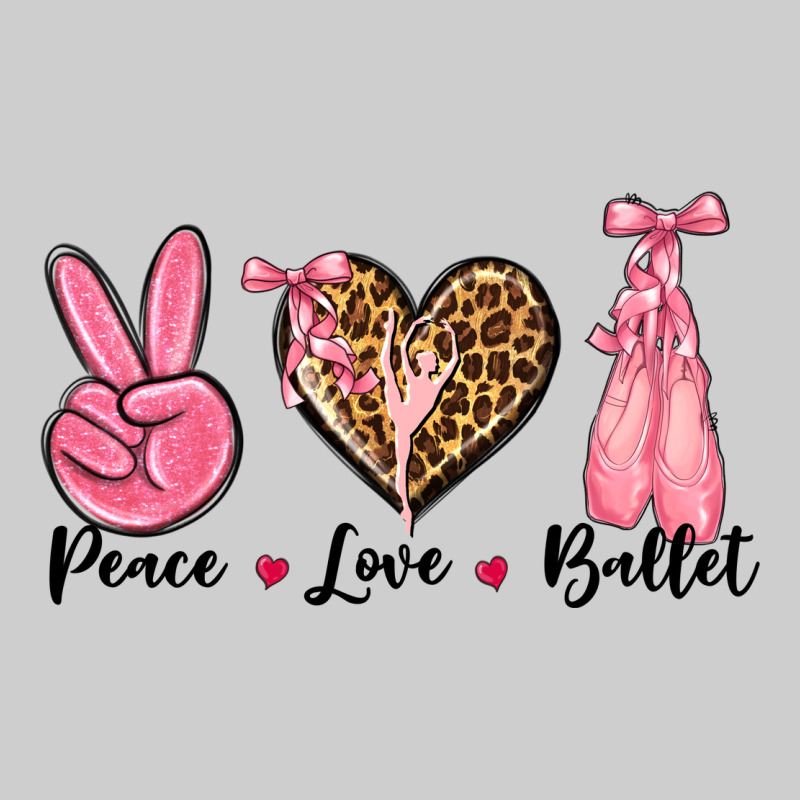 Peace Love Ballet Premium Tee by NancyCooperArtShop | Teevron