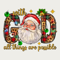With God All Things Are Possible With Santa Claus Bbs Zipper Hoodie | Teevron