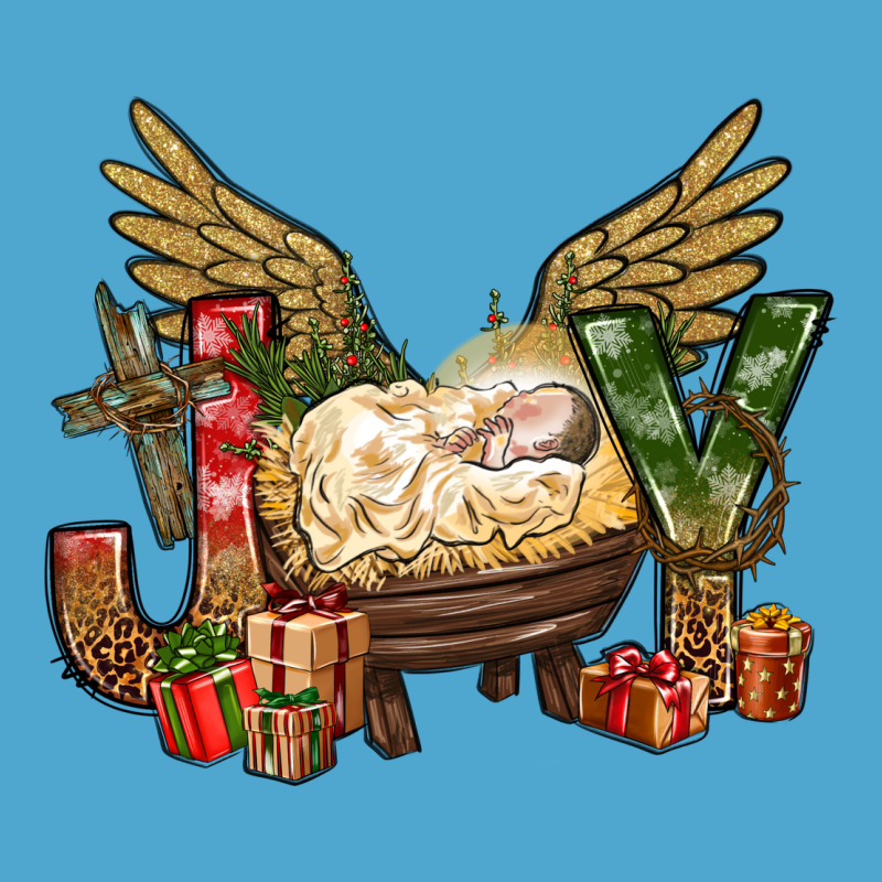 Joy Christmas With Baby Jesus Bbs Premium Hoodie by BundleAndBundleShop | Teevron
