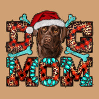 Dog Mom Christmas With Labrador Vintage Tee | Teevron