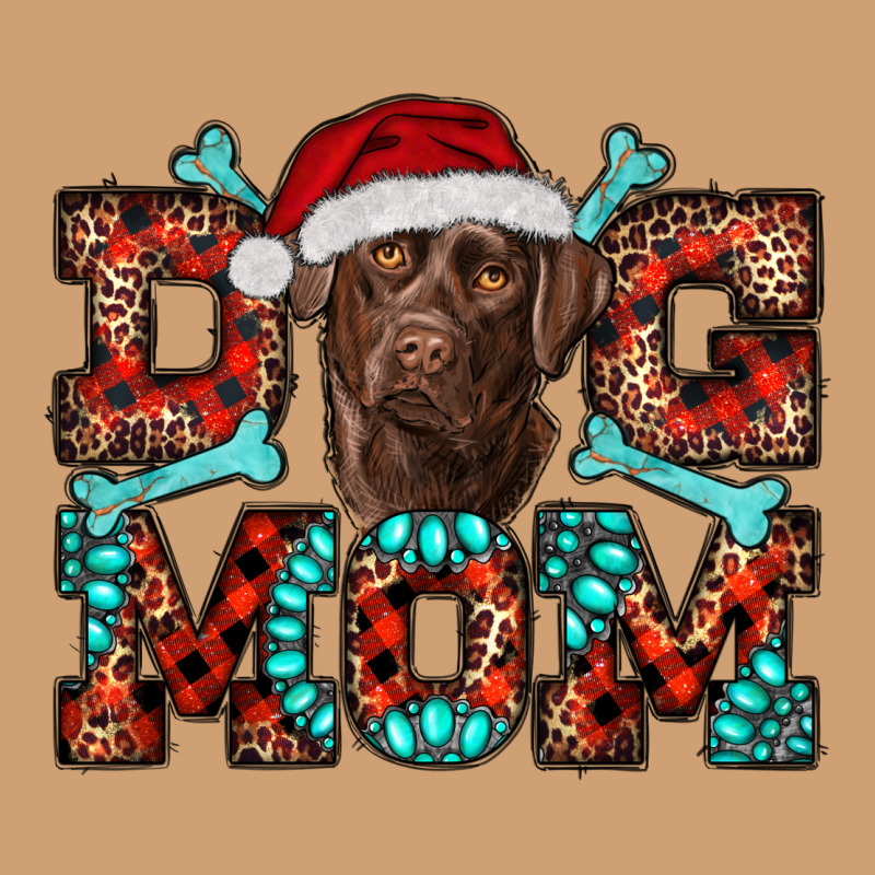 Dog Mom Christmas With Labrador Vintage Tee by RanaPortraitStore | Teevron