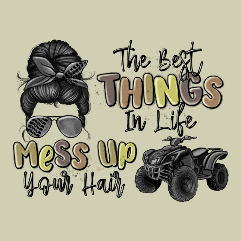 The Best Things In Life Mess Up Your Hair Heavy Core Tee by MaliasSmallBusiness | Teevron