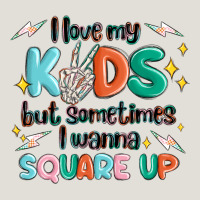 I Love My Kids But Sometimes I Wanna Square Up Heavy Core Tee | Teevron