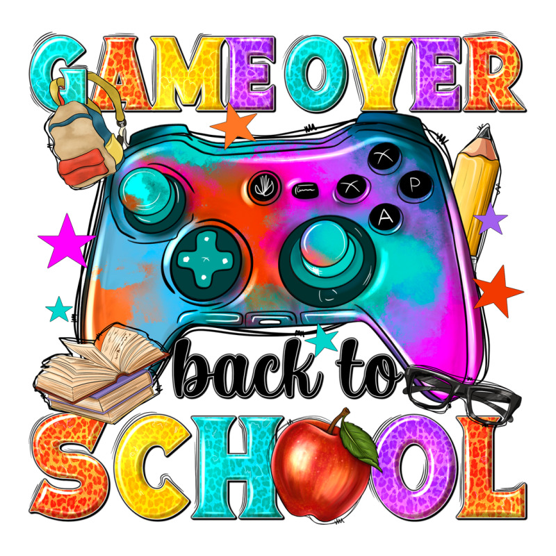Game Over Back To School Premium Tee by NancyCooperArtShop | Teevron