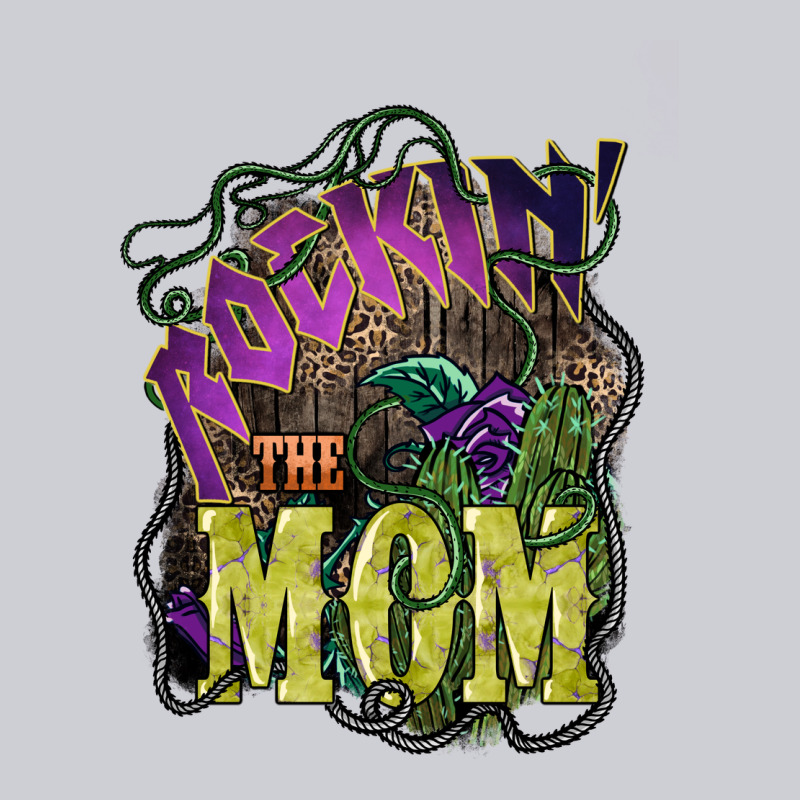 Rockin The Mom Mother's Day Heavyweight Sweatshirt by HowdyJamesFarm | Teevron