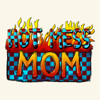 Hot Mess Mom Mother's Day Premium Hoodie | Teevron