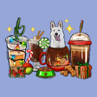 Christmas Coffee Cups With White Shepherd Classic Tee | Teevron