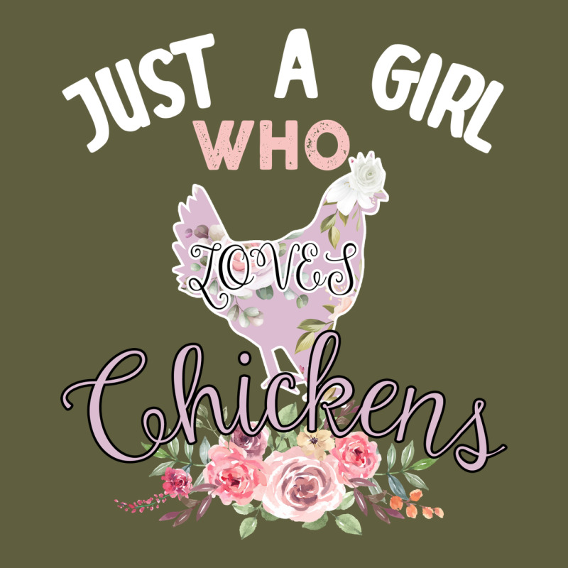Just A Girl Who Loves Chickens Vintage Tee by Bettercallsaul | Teevron