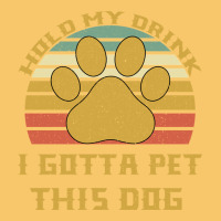 Hold My Drink I Gotta Pet This Dog Vintage Hoodie | Teevron