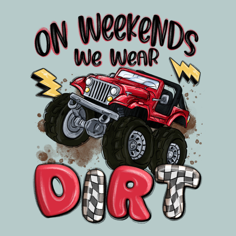 On Weekends We Wear Dirt Heavy Core Tee by MaliasSmallBusiness | Teevron
