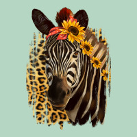 Zebra With Sunflowers Classic Tee | Teevron