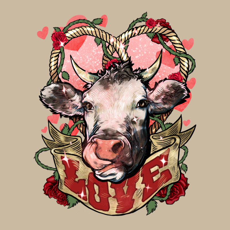 Cow Valentine's Day Love Long Sleeve Tee by HowdyJamesFarm | Teevron