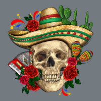 Di De Los Muertos With Roses Mexico Heavyweight Sweatshirt | Teevron