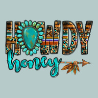 Western Howdy Honey Arrow Gemstone Heavy Core Tee | Teevron