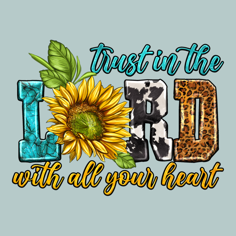 Trust In The Lord With All Your Heart Heavy Core Tee by NancyCooperArtShop | Teevron
