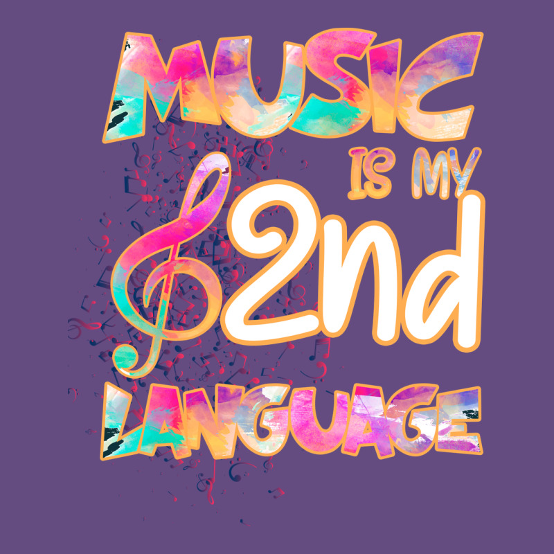 Cool I Love Music Shirt Gifts Music Is My Second Language Vintage Hoodie by Bettercallsaul | Teevron