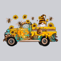 Western Bee Gnomes Truck Sunflowers Honeycomb Beehive Honey Turquoise Urban Hoodie | Teevron