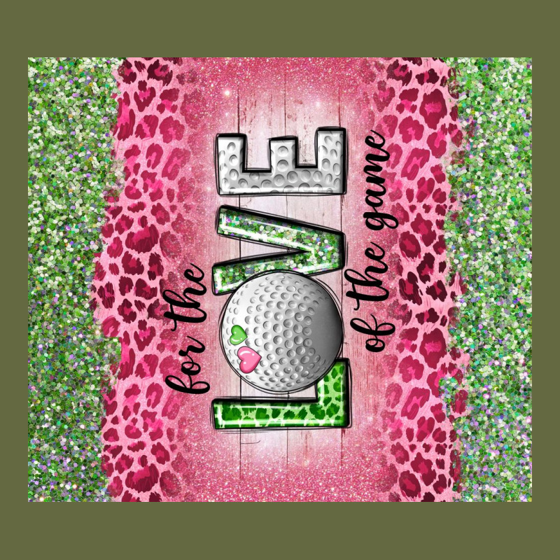 For The Love Of The Game With Golf Tumbler Tbs Long Sleeve Tee by TumblerDesignByShophia | Teevron