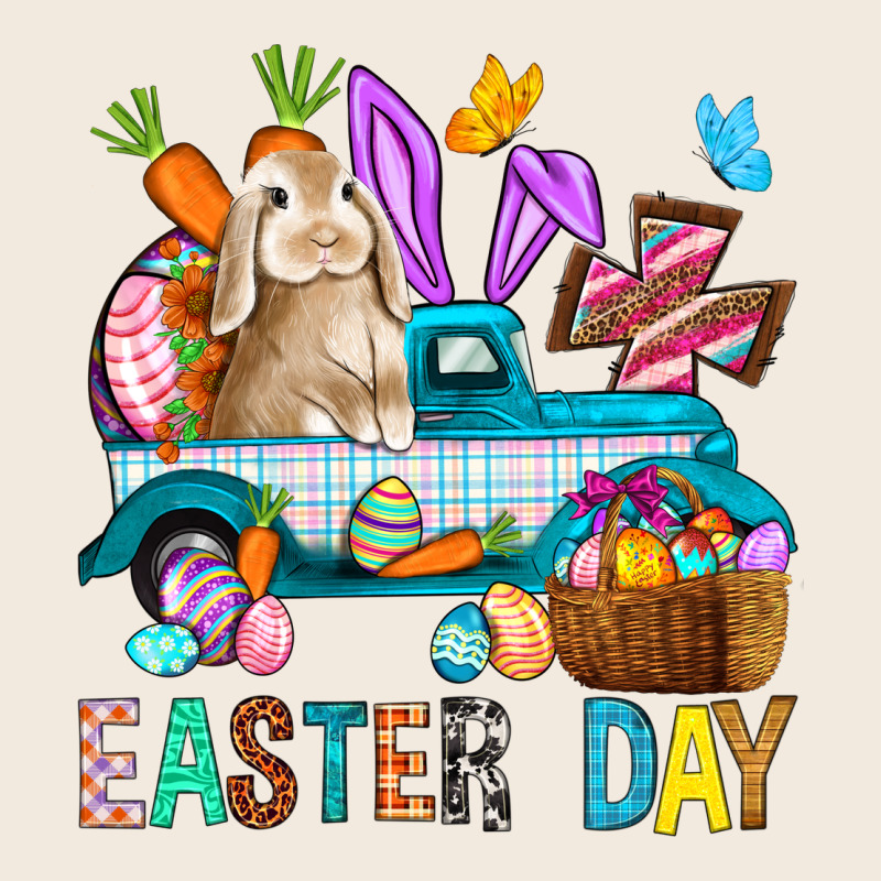 Easter Day With Truck Zipper Hoodie by BundleAndBundleShop | Teevron