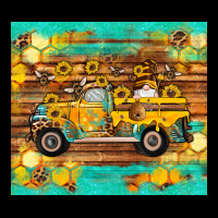 Western Bee Gnomes Truck Honeycomb  Leopard Turquoise Wooden Serape Urban Hoodie | Teevron