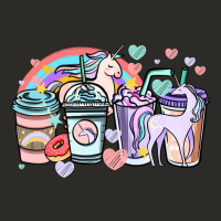 Unicorn Coffee Cups Heavy Core Tee | Teevron