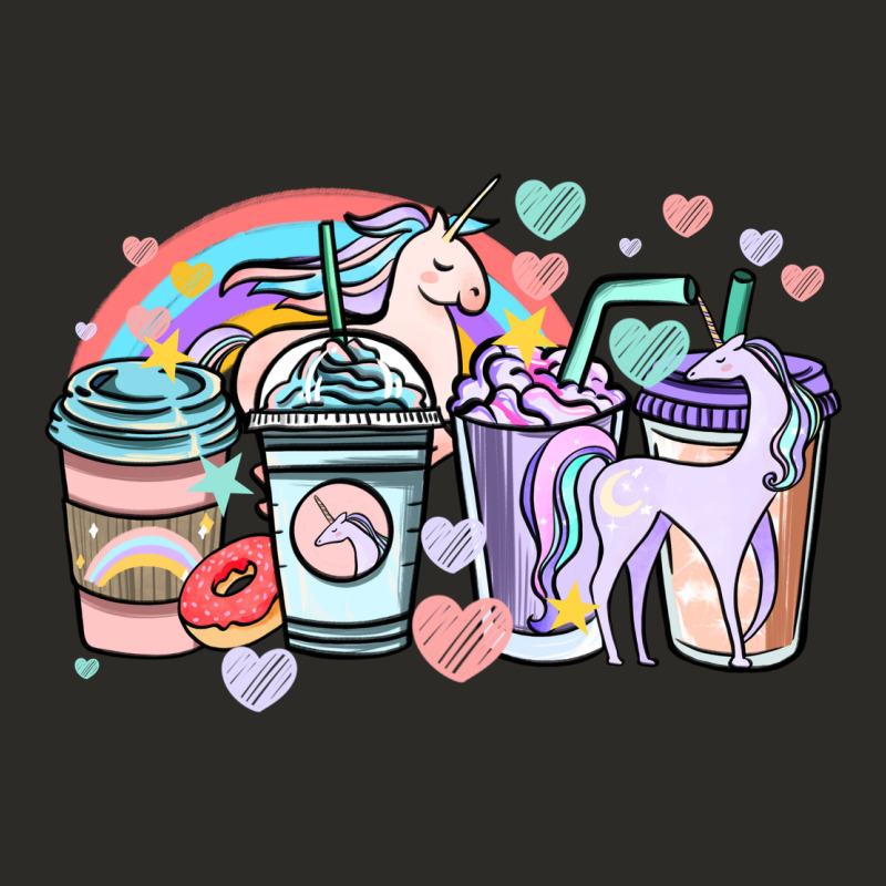 Unicorn Coffee Cups Heavy Core Tee by NancyCooperArtShop | Teevron