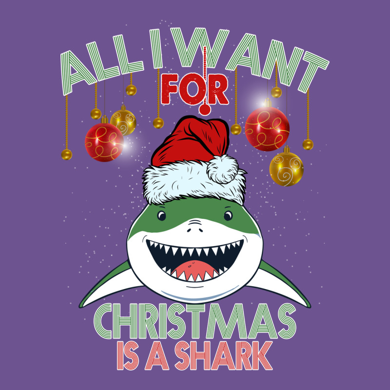 All I Want For Christmas Is A Shark Vintage Tee by Bettercallsaul | Teevron