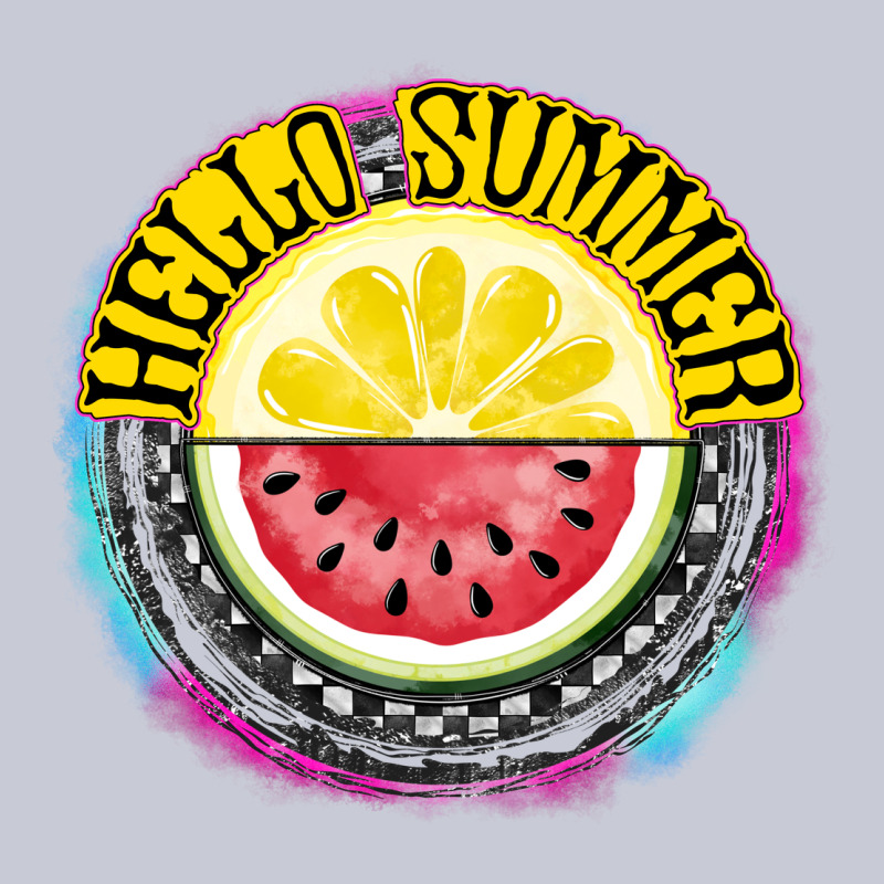 Hello Summer Heavyweight Hoodie by CowhideDigitalArt | Teevron