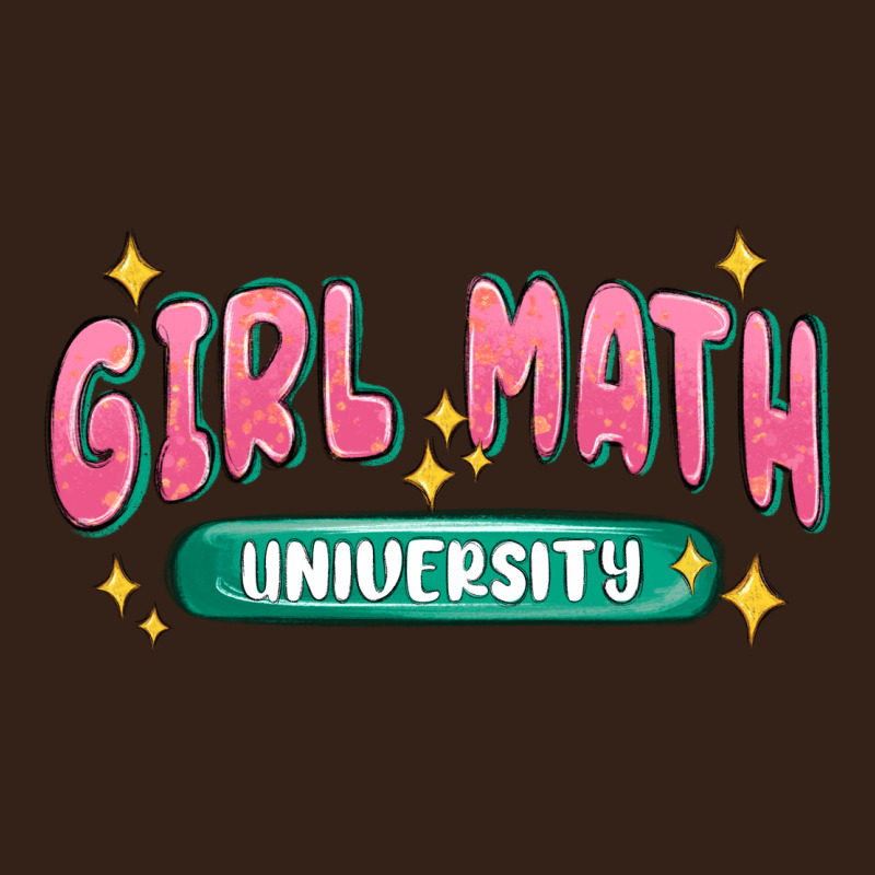 Girl Math University Heavy Core Tee by MaliasSmallBusiness | Teevron