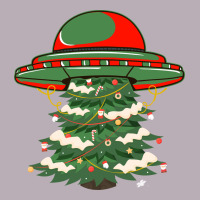 Ufo Christmas Pine Tree Vintage Tee | Teevron