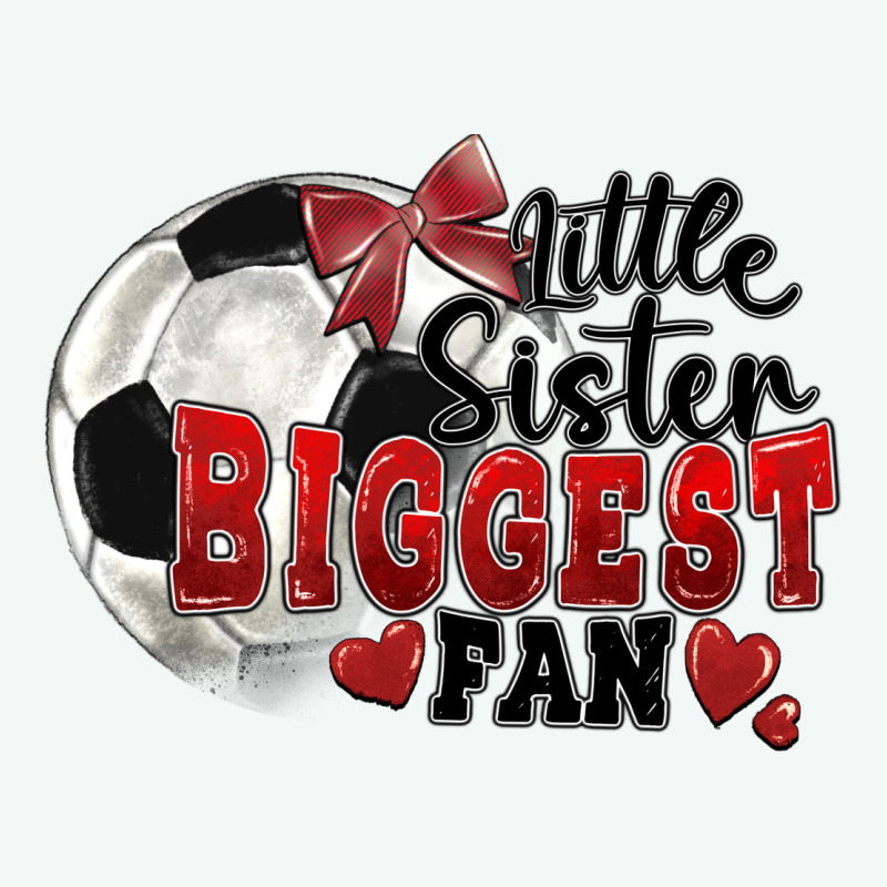 Little Sister Biggest Fan Soccer Premium Hoodie by FaDigitalArtStudio | Teevron
